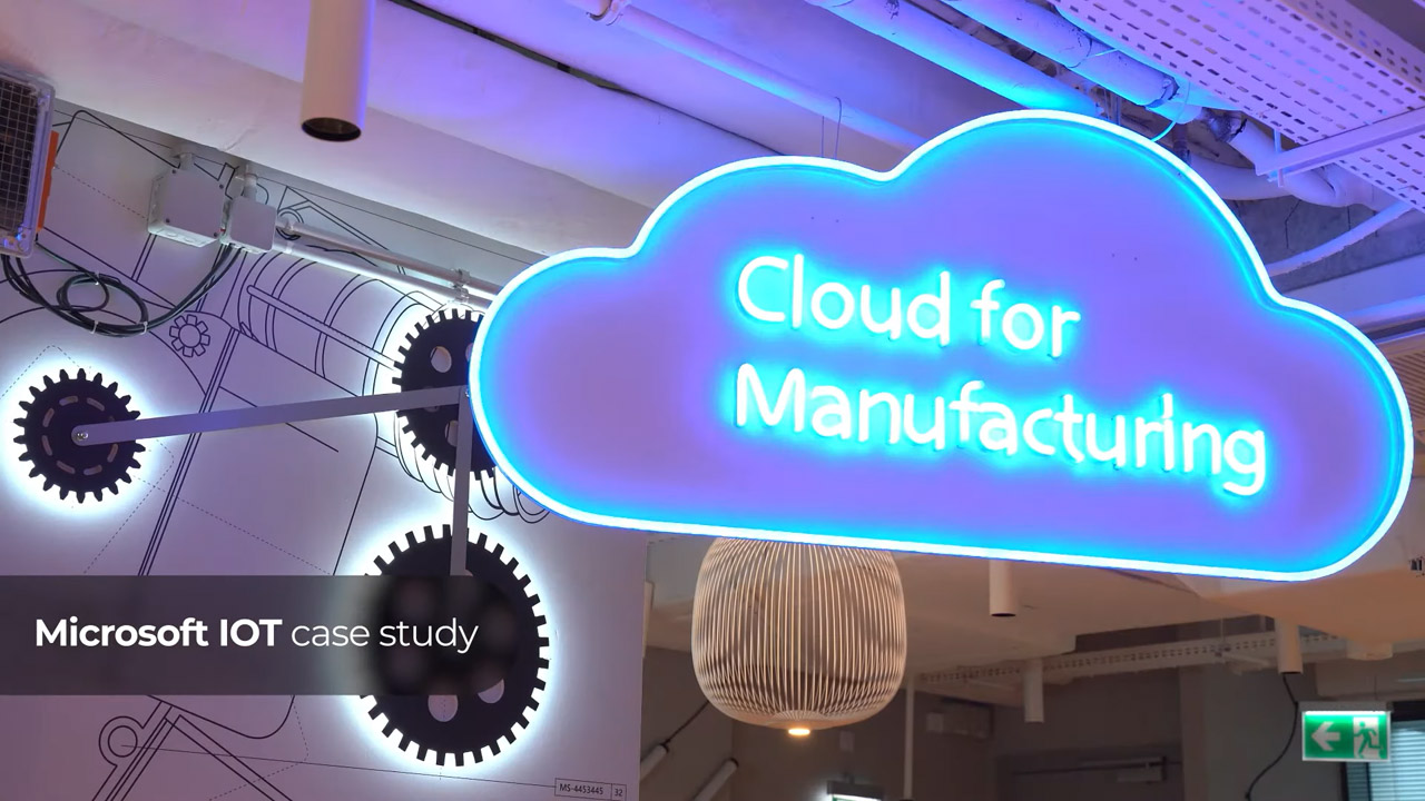 Instalacja Cloud for Manufacturing w Microsoft Innovation Alley w Warszawie